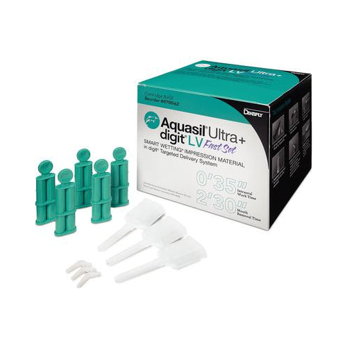 Dentsply 678642 Aquasil Ultra+ digit Refill LV FS Small 50/Pk Dentsply 678642 Aquasil Ultra+ digit Refill LV FS Small 50/Pk